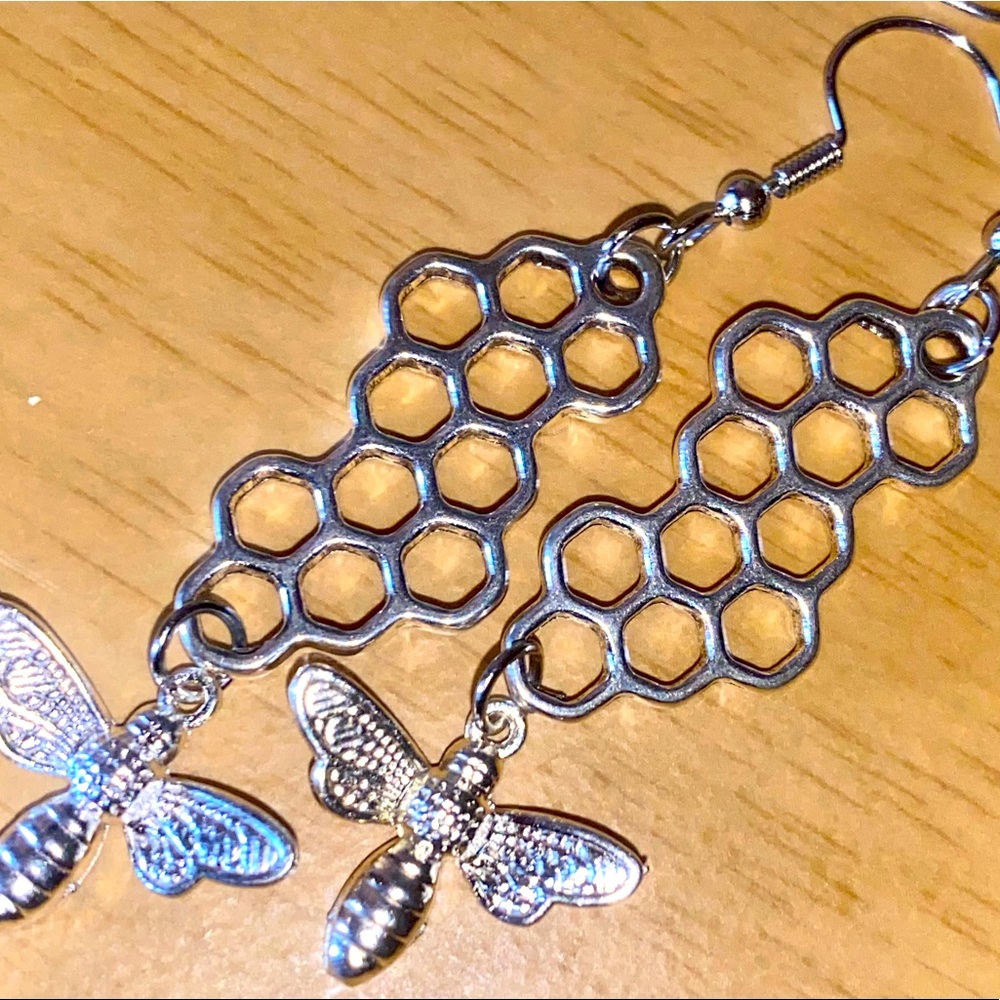 Honeybee earrings